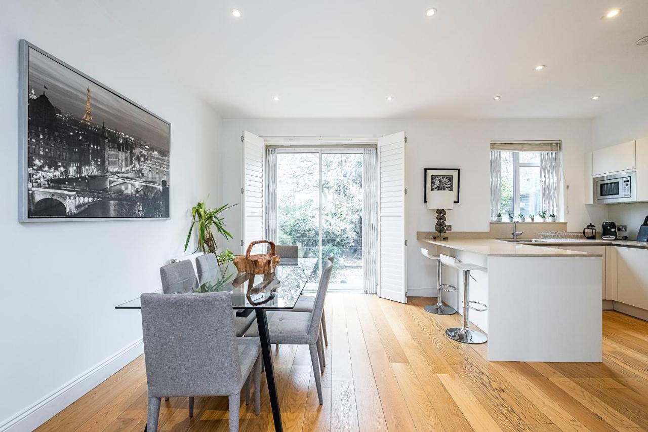The Porchester Gardens - Modern & Bright 4Bdr With Garden And Parking ลอนดอน ภายนอก รูปภาพ