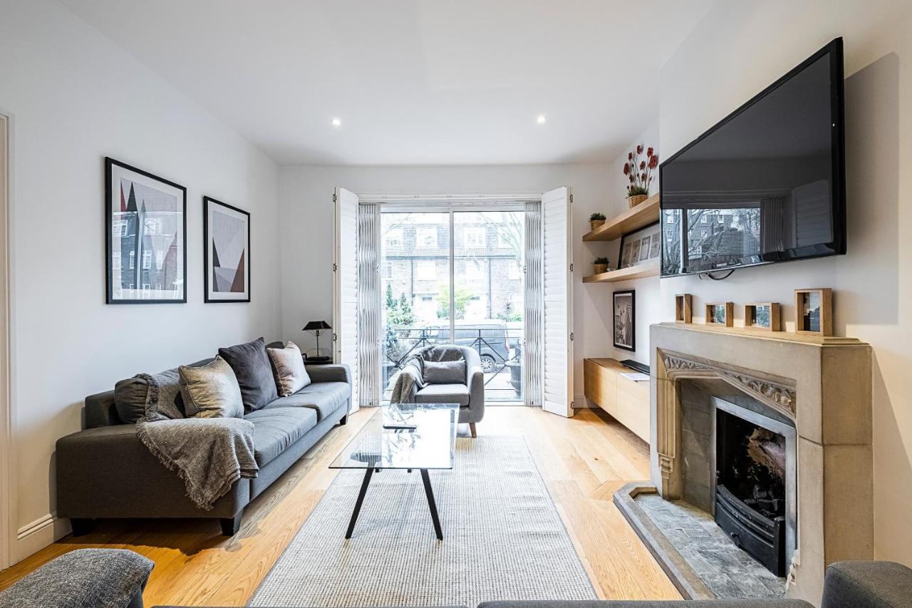 The Porchester Gardens - Modern & Bright 4Bdr With Garden And Parking ลอนดอน ภายนอก รูปภาพ
